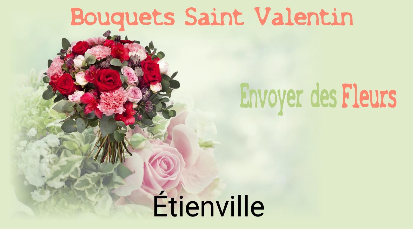 Roses de Saint-Valentin livrées à Étienville